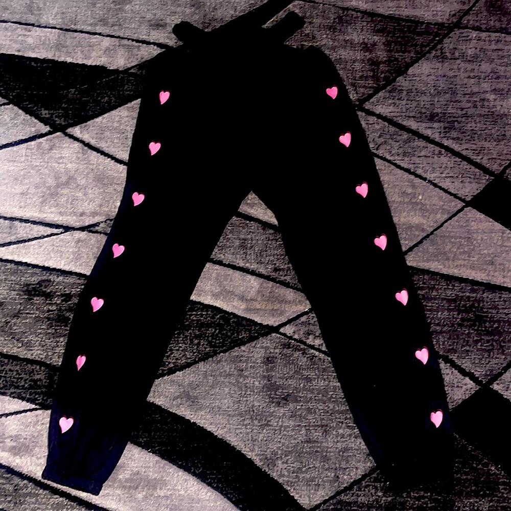 Black Side Cut Sweatpants